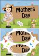 A5 Girlz Suzi Mothers Day Scallop Corners and Pyrama