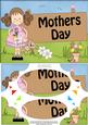 A5 Girlz Zoe Mothers Day Scallop Corners and Pyramage