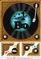 8 x 8 Number 1 Bro Record Scalloped Corner Topper
