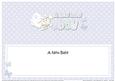 Little Lamb New Baby Boy Large Dl Insert