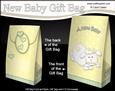 3D New Baby Little Lamb Gift Bag Mini Kit