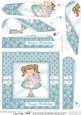 Girlz Liz's Flowers Fan Pyramage Topper