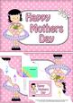 5x7 Girlz Suzi Mothers Day Polka Dots Scallop Corner