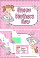 5x7 Girlz Liz Mothers Day Polka Dots Scallop Corner