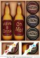 8x8 Novelty Birthday Beer & Cheese Corner Stacker
