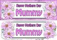 Large Dl Mothers Day Mummy Daisies Floral 3D Decoupage