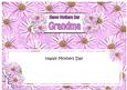 Mothers Day Grandma Daisies Floral Large Dl Matching Insert
