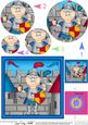 Bert the Knight Circle Pyramage Topper
