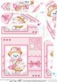 Teddy Tesss Bonnet Fan Pyramage Topper
