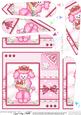 Bon Bon Poodle Dogs Bonnet Fan Pyramage Topper