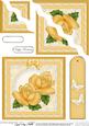 Just Roses Quick Card with Wavy Corner Side Stacker Topper