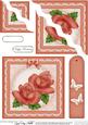 Just Roses Quick Card with Wavy Corner Side Stacker Topper