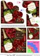 Wife Anniversary Champers Chocs & Roses Shell Edged