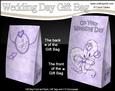 3D Wedding Day Heart Gift Bag Mini Kit