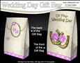 3D Wedding Day Horse Shoes Gift Bag Mini Kit