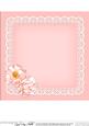 8 x 8 Flowers Butterflies & Lace Matching Insert Panel