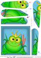 Freddy Frog Fan Pyramage Topper