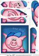 Ziggy Piggy Fan Pyramage Topper