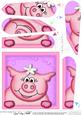 Zoe Piggy Fan Pyramage Topper