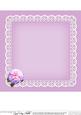 8 x 8 Flowers Butterflies & Lace Matching Insert Panel