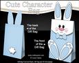 3D Bunny Cute Character Gift Bag Mini Kit