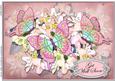 A4 Get Well Soon Flowers & Butterfly Card Topper