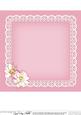 8 x 8 Flowers Butterflies & Lace Matching Insert Panel