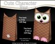 3D Little Hoot Owl Cute Character Gift Bag Mini Kit
