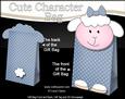 3D Little Lamb Cute Character Gift Bag Mini Kit