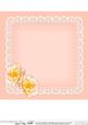 8 x 8 Flowers Butterflies & Lace Matching Insert Panel