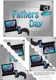 5x7 Gadgets N Gizmos Fathers Day Scallop Corner Stacker