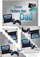 5x7 Gadgets N Gizmos Fathers Day Dad Scallop Corner Stacker