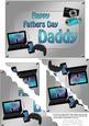 5x7 Gadgets N Gizmos Fathers Day Daddy Scallop Corner