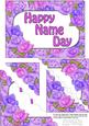 5x7 Time for Roses Name Day Corner Stacker