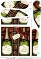 Birthday Twin Brother Champers & Chocs Fan Pyramage Topper