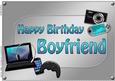 A4 Birthday Boyfriend Gadgets N Gizmos Card Topper