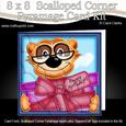8 x 8 Frank Meerkat Scalloped Corner Kit