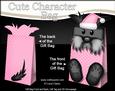 3D Maisie Scottie Dog Cute Xmas Character Gift Bag Mini Kit