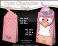 3D Penguin Cute Xmas Character Gift Bag Mini Kit