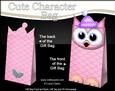 3D Little Hoot Owl Cute Xmas Character Gift Bag Mini Kit