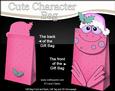 3D Freya Frog Cute Xmas Character Gift Bag Mini Kit