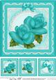 Just Roses 8 x 8 Quick Card Topper
