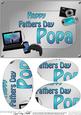 A5 Fathers Day Popa Gadgets N Gizmos Oval Pyramage Topper