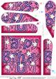 Birthday Mum Fan Pyramage Topper