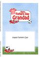 5x7 Fathers Day Grandad Football Matching Insert