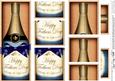 Dl Fathers Day Champers in a Box Top & Bottom Stacker