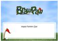 Large Dl Fathers Day Braw Paw Golf Fishing Matching Insert