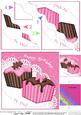 Fondant Fancies Birthday Cakes Wavy Corner Side Stacker