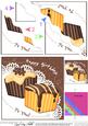 Fondant Fancies Birthday Cakes Wavy Corner Side Stacker