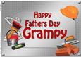 A4 Fathers Day Grampy Handyman Tools Card Topper